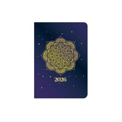 Naptár, tervező, B6, heti, TOPTIMER, "Joy Flexi", manadala