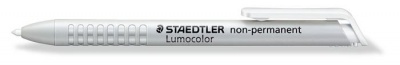 Jelölőkréta adagoló, mindenre író, lemosható (omnichrom), STAEDTLER "Lumocolor 768", fehér