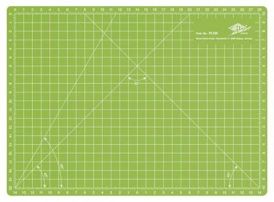 Vágóalátét, barkácsoláshoz, A4, WEDO "Comfortline", zöld