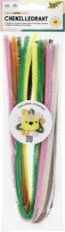 Zseníilia drót, 50 cm, FOLIA "Szafari", 10 különböző szín