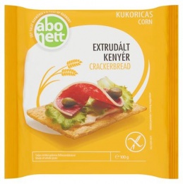 Extrudált kenyér, ABONETT, 100 g, kukoricás, gluténmentes