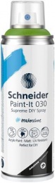 Akrilfesték spray, 200 ml, SCHNEIDER "Paint-It 030", zöld